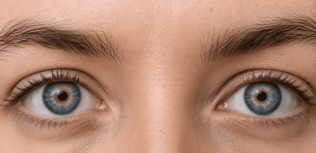 Central Heterochromia