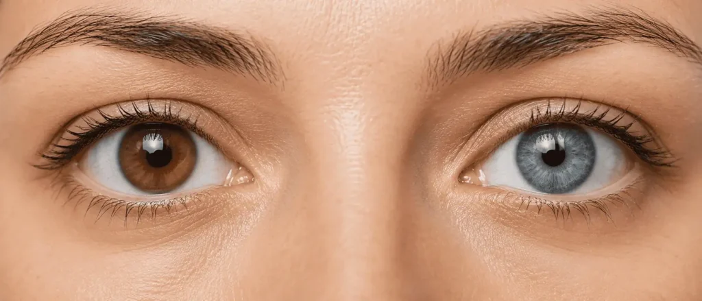 Complete heterochromia