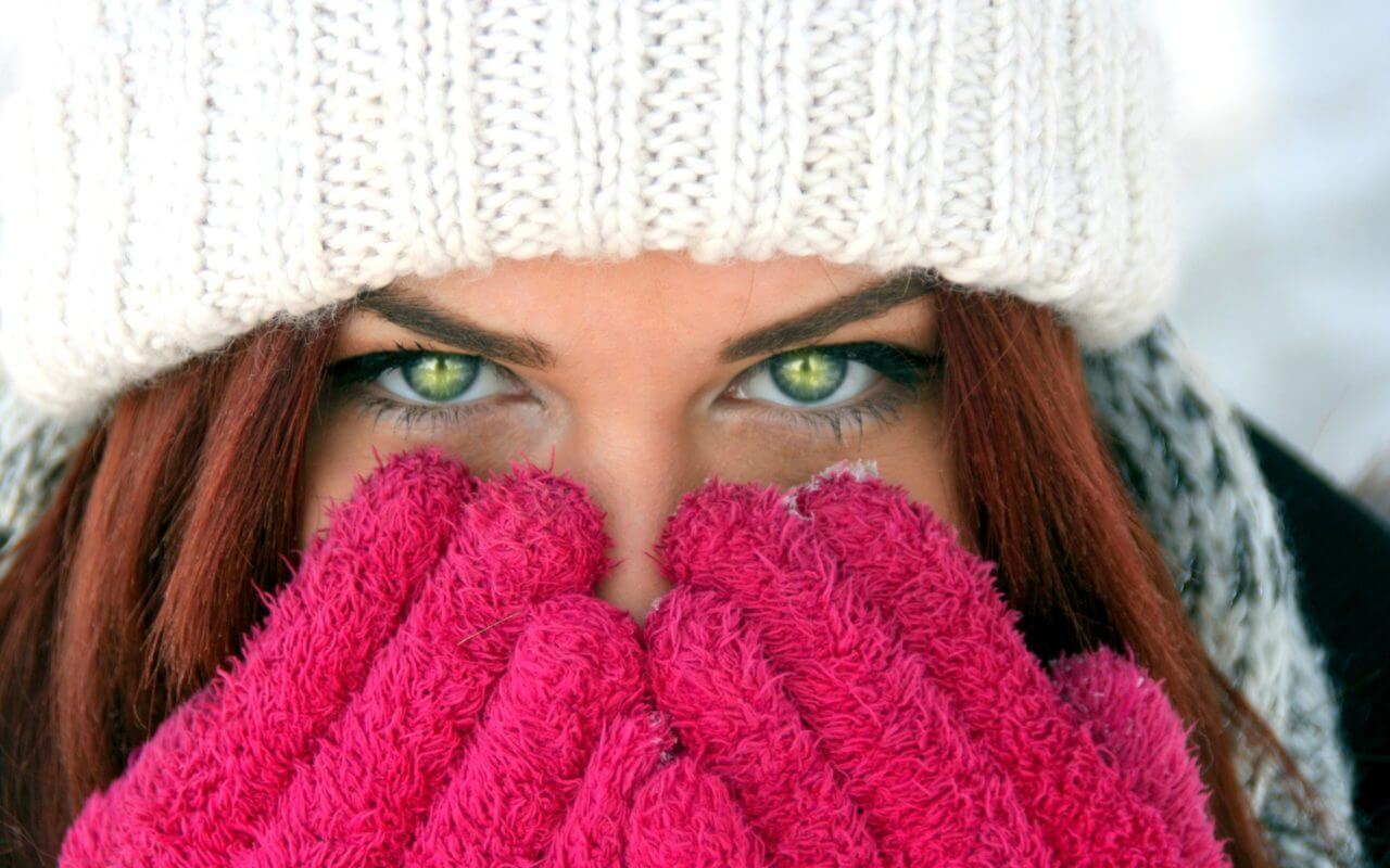 Dry eyes in winter