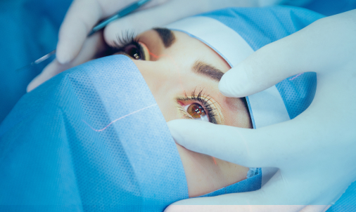 before and after lasik eye surgery