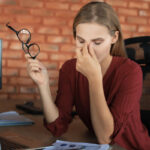 stress and vision problems