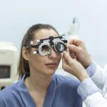 What is Contact lens eye exam