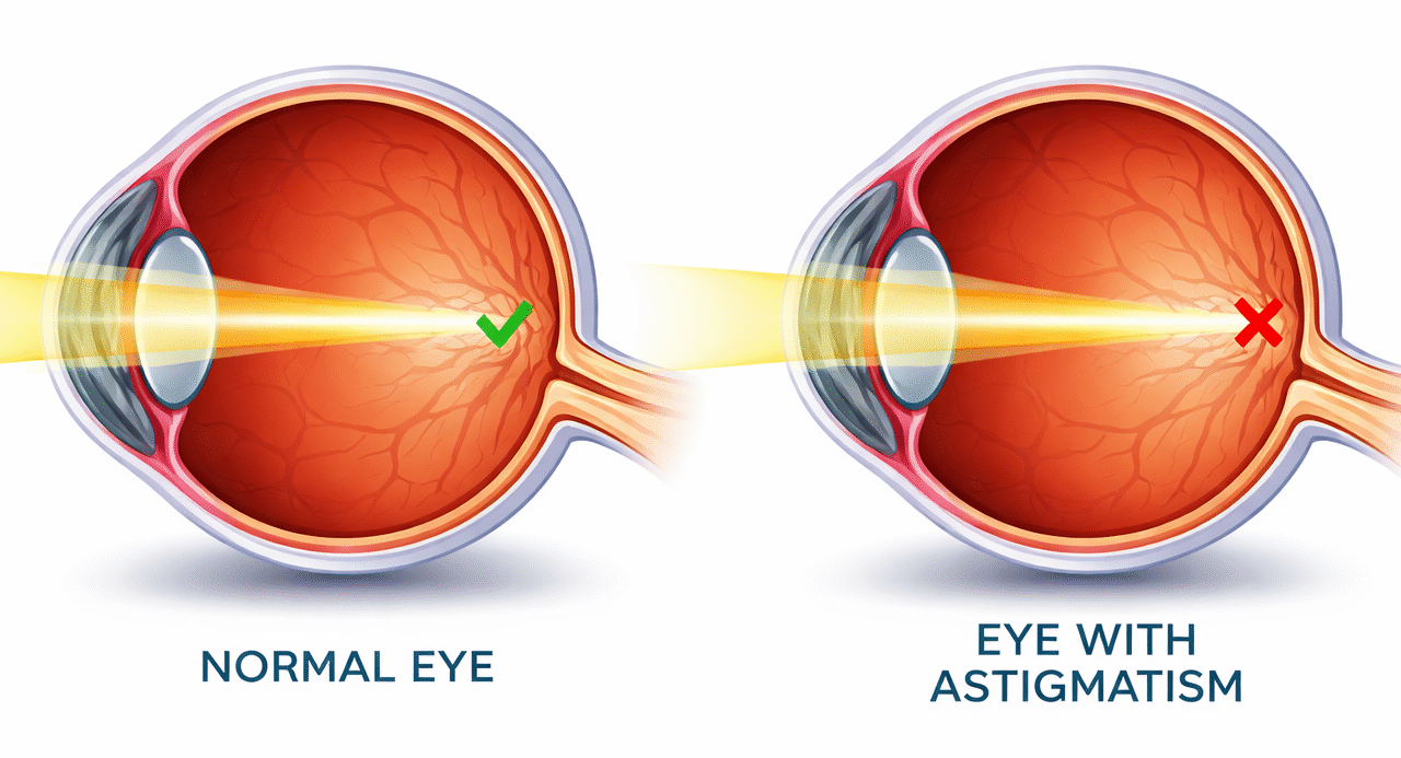 Astigmatism after LASIK