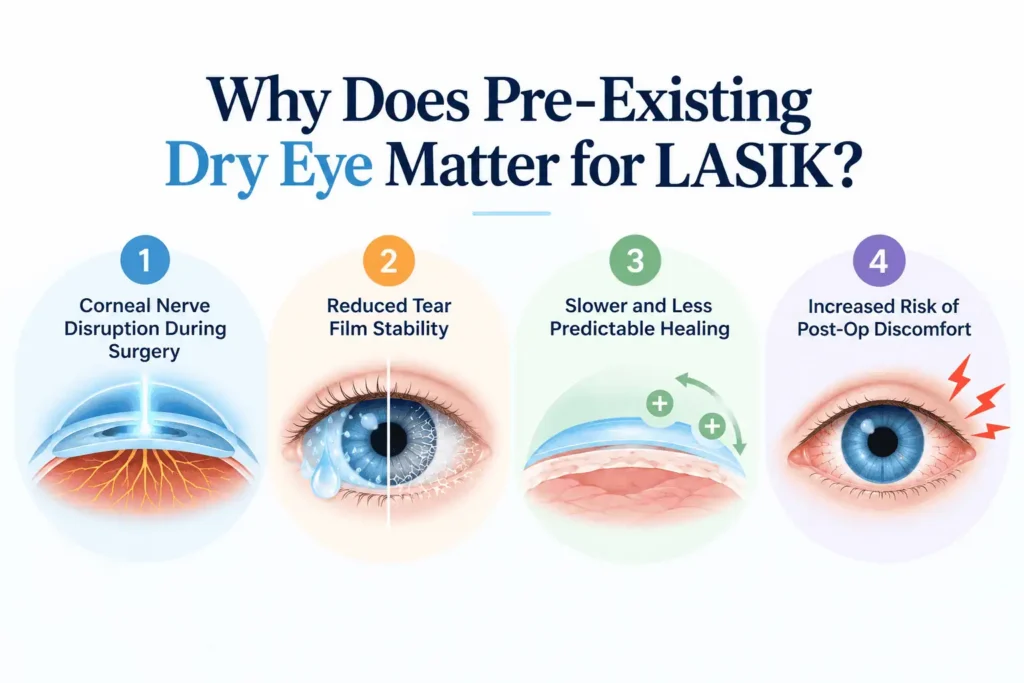 Why Does Pre-Existing Dry Eye Matter for LASIK